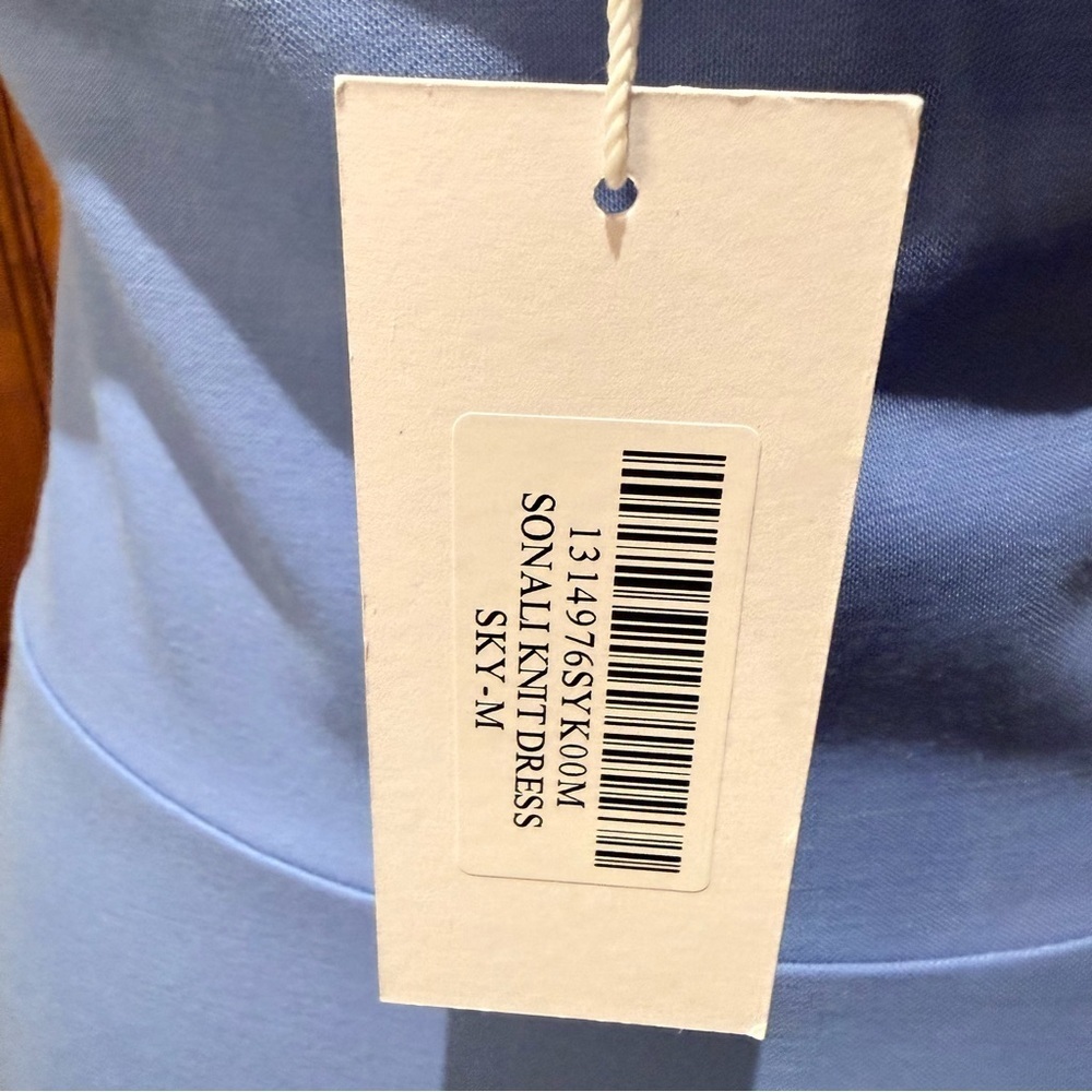 💋Reformation Sonali knit Blue Midi Dress size Medium - Picture 10 of 12